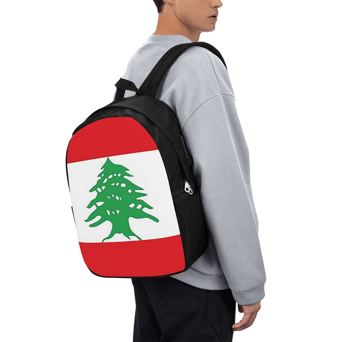 레바논 국기 배낭 여행 노트북 가방 컴퓨터 대학생 학교 - Women Bags Lebanon 리뷰 및 가격