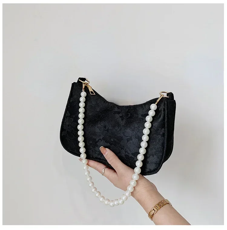 여성용 미니멀리스트 플리츠 언더암 백, 프렌치 레트로  - Women Bags Zara 리뷰 및 가격