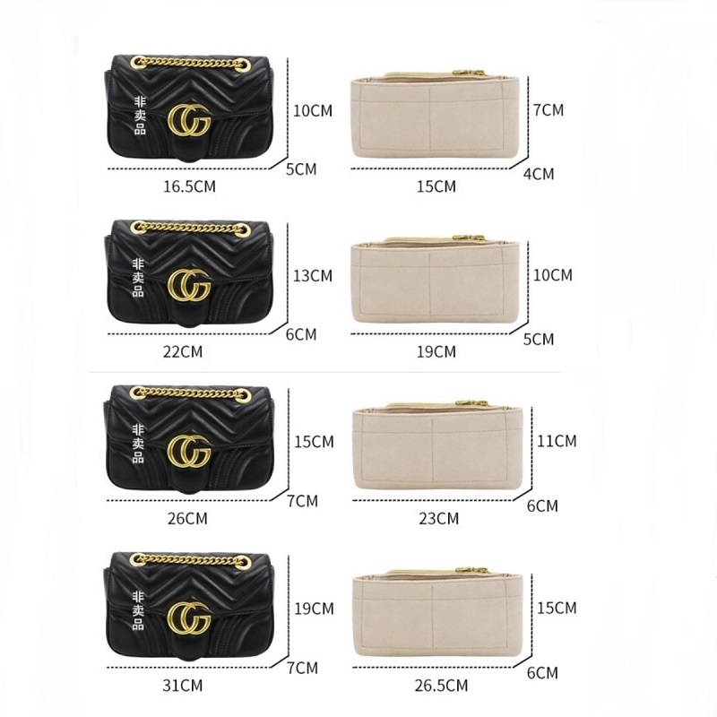 구찌 마몬트 22 26 31 가방용 가방 정리함 맞춤형 - Women'S Bag 리뷰 및 가격