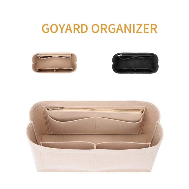 펠트 인서트 백 화장품 정리함, 고야드 토트백용, 지퍼 - Women Bags Goyard 리뷰 및 가격