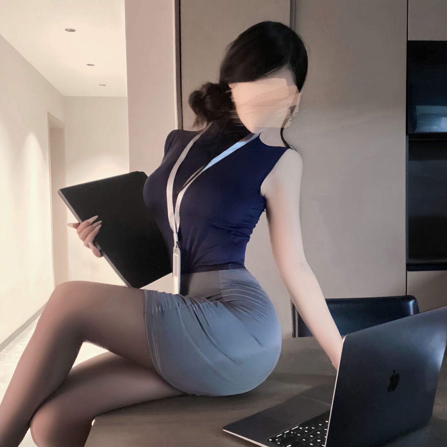 달콤한 스커트 세트 OL 섹시 퓨어 디자이어 스타일 비 - Women Bags Office 리뷰 및 가격