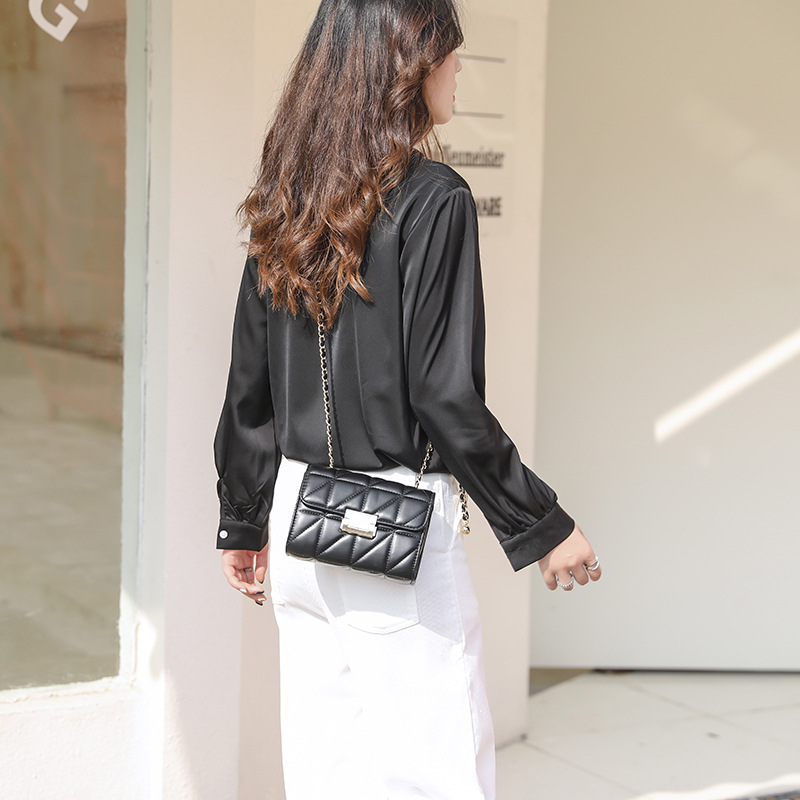 2023 여성용 럭셔리 백 체인 메신저 백, 격자 작은 - Women Bags Zara 리뷰 및 가격